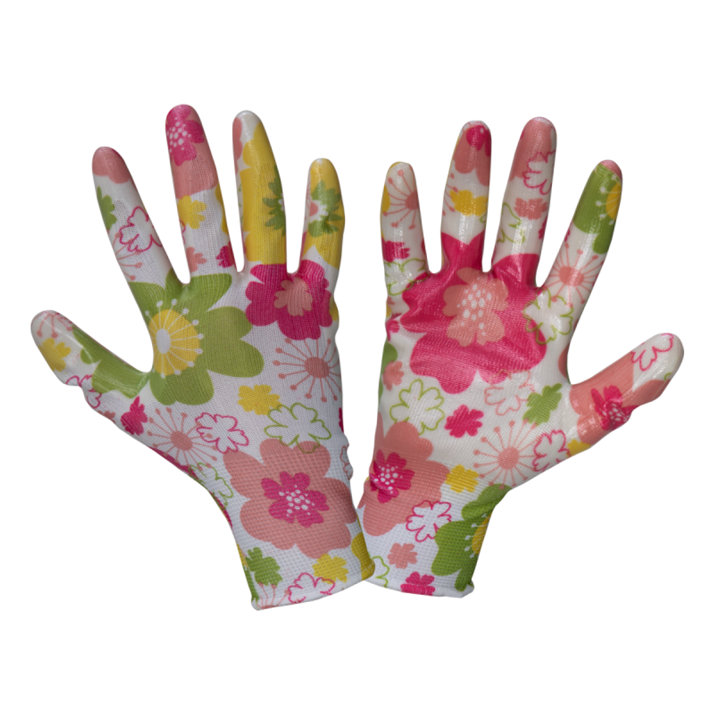 RUKAVICE NITRILNE ROZA , "9", L  L221709K slika 1