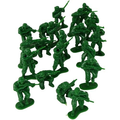 Vojni set figurica zeleno-žuti slika 3