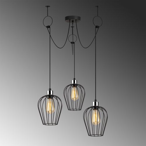 Luster Tel - 6686 Black Chandelier slika 4