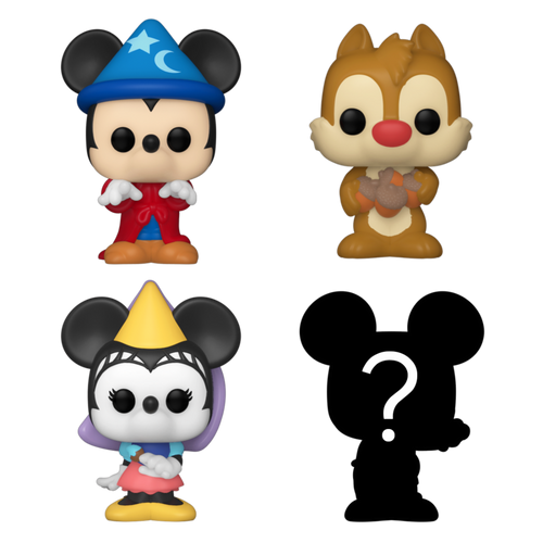 Funko Bitty Pop: Disney - Čarobnjak Mickey 4PK slika 2