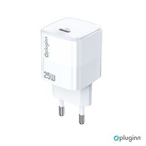 Kucni punjac Pluginn PI-D73-25w, PD 3.0, PPS, 25W sa PD iPhone lightning kablom beli CE