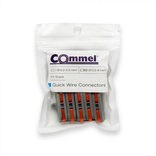 Commel Brza klema 1-1 0,2-2,5(4) mm2, 10 komada slika 4