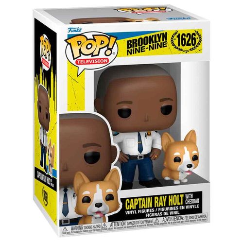 POP figure Brooklyn Nine-Nine  Captain Holt with Cheddar slika 1