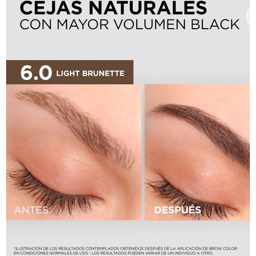 L'Oréal Paris Brow Color polutrajna boja za obrve 6.0 Light Brunette slika 3