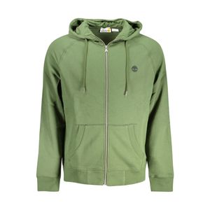 TIMBERLAND MEN'S ZIP-UP SWEATSHIRT GREEN