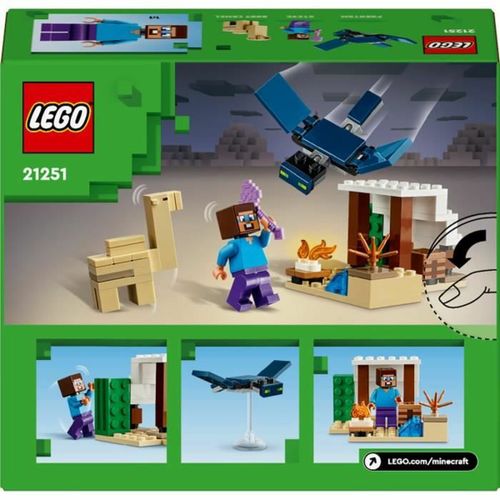 Lego 21251 Minecraft: Steveova Pustolovina u Pustinji slika 2