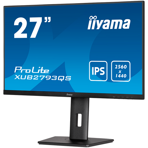 Monitor Iiyama 27" XUB2793QS-B1, IPS, WQHD slika 3