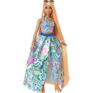 Barbie Lutka Extra Fancy Floral Look Mattel HHN14