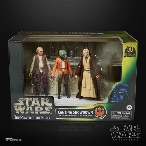 Star Wars Black Series The Power Of The Force Cantina Showdown pack figure 15cm slika 7