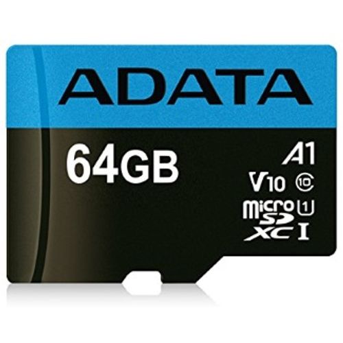 A-DATA Memorijska kartica UHS-I MicroSDXC 64GB class 10 + adapter AUSDX64GUICL10A1-RA1 slika 4