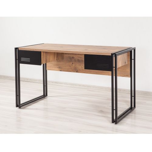 Cosmo Siesta Atlantic PineBlack Study Desk slika 6