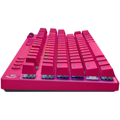 LOGITECH G PRO X TKL LIGHTSPEED Mechanical Gaming Keyboard - MAGENTA - US INT'l - TACTILE slika 3