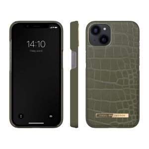 iDeal of Sweden Maskica AT - iPhone 13 - Khaki Croco