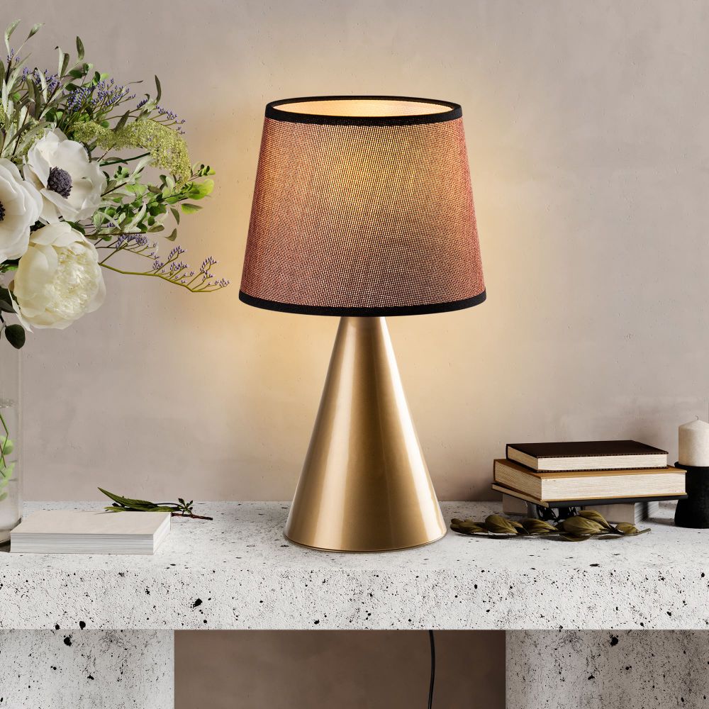 Kona - 15485 GoldBrown Stolna Lampa slika 2