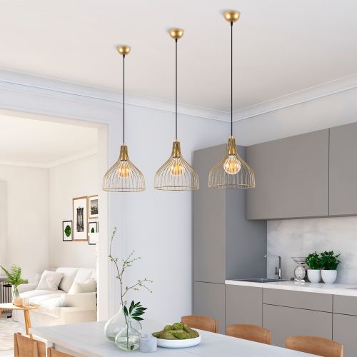 Cafu - 11566 Shiny Gold Chandelier slika 3