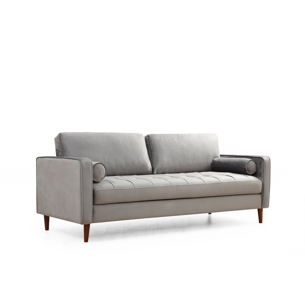 Sofa Rome - Svijetlo Siva Trosečna Sofa slika 9