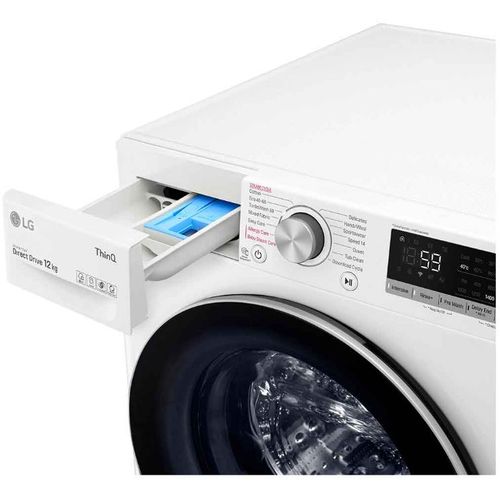 LG F4WV512S1E 12 kg, max. 1400 obrtaja/min., Mašina za pranje veša sa parom, AI DD™ tehnologija, TurboWash™, WiFi Funkcija slika 6