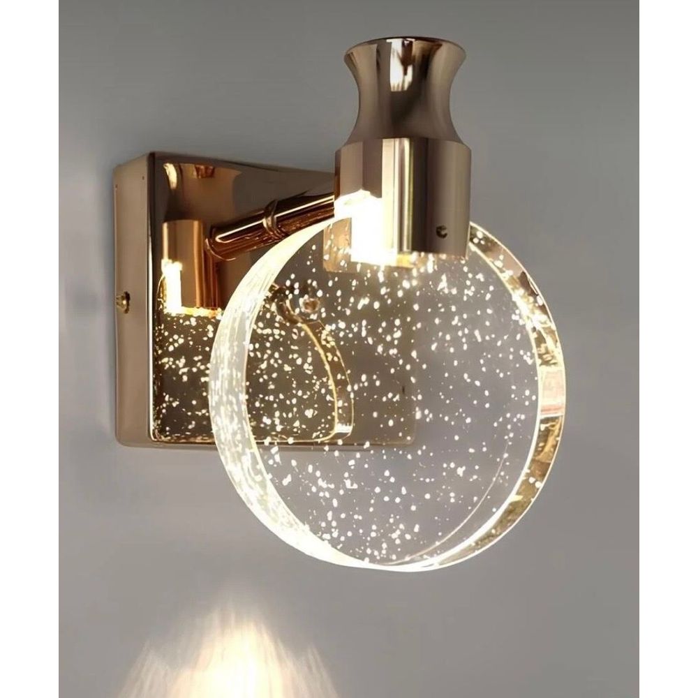 Zidna Lampa BRZ-343405 - Vintage i Transparentna slika 1