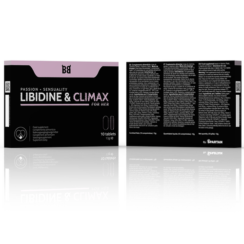 BLACKBULL BY SPARTAN - LIBIDINE &amp; CLIMAX PASSION + SENSUALITY FOR HER 10 TABLETS slika 4