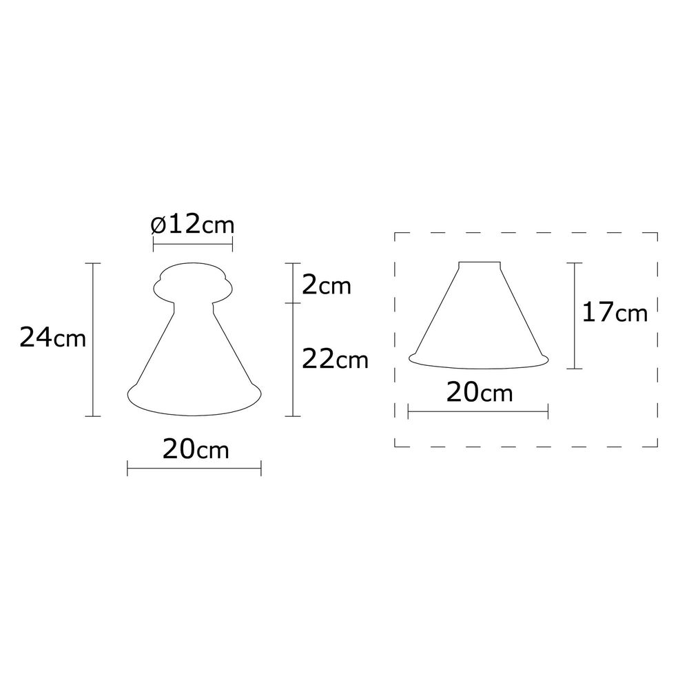 Luster Berceste - N-676 u crnoj boji slika 4