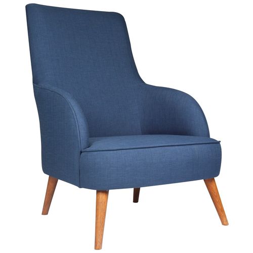 Folly Island - Saxe Blue Sax Blue Wing Chair slika 1