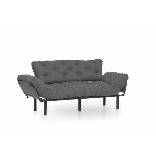 Atelier Del Sofa Trosjed na razvlačenje, Sivo, Nitta Triple - Grey slika 4