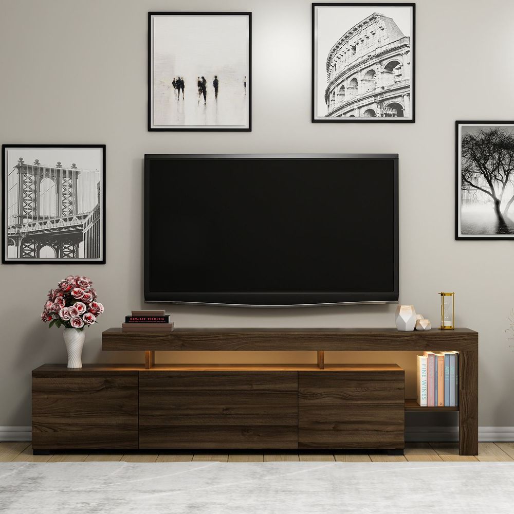 TV stalak Beliz u boji oraha slika 1