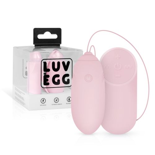 Vibrirajuče jaje LUV EGG, ružičasto slika 2