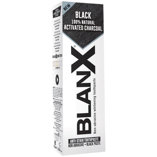 BlanX black pasta za zube s aktivnim ugljenom, 75 ml slika 1