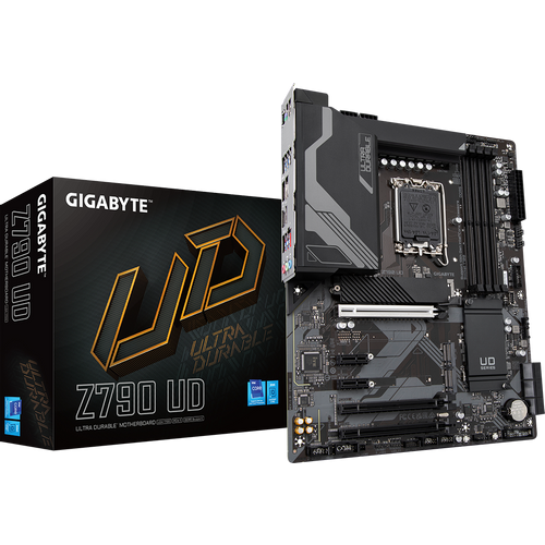 Gigabyte Z790 UD LGA1700, Support 13th and 12th Gen Series Processors, Dual Channel DDR5：4*SMD DIMMs with XMP 3.0 Memory Module Support slika 1