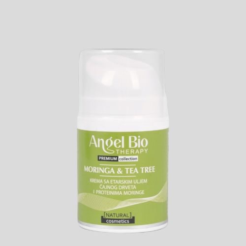 Angel Bio Therapy Moringa & Tea tree krema za problematičnu kožu lica 50ml slika 1