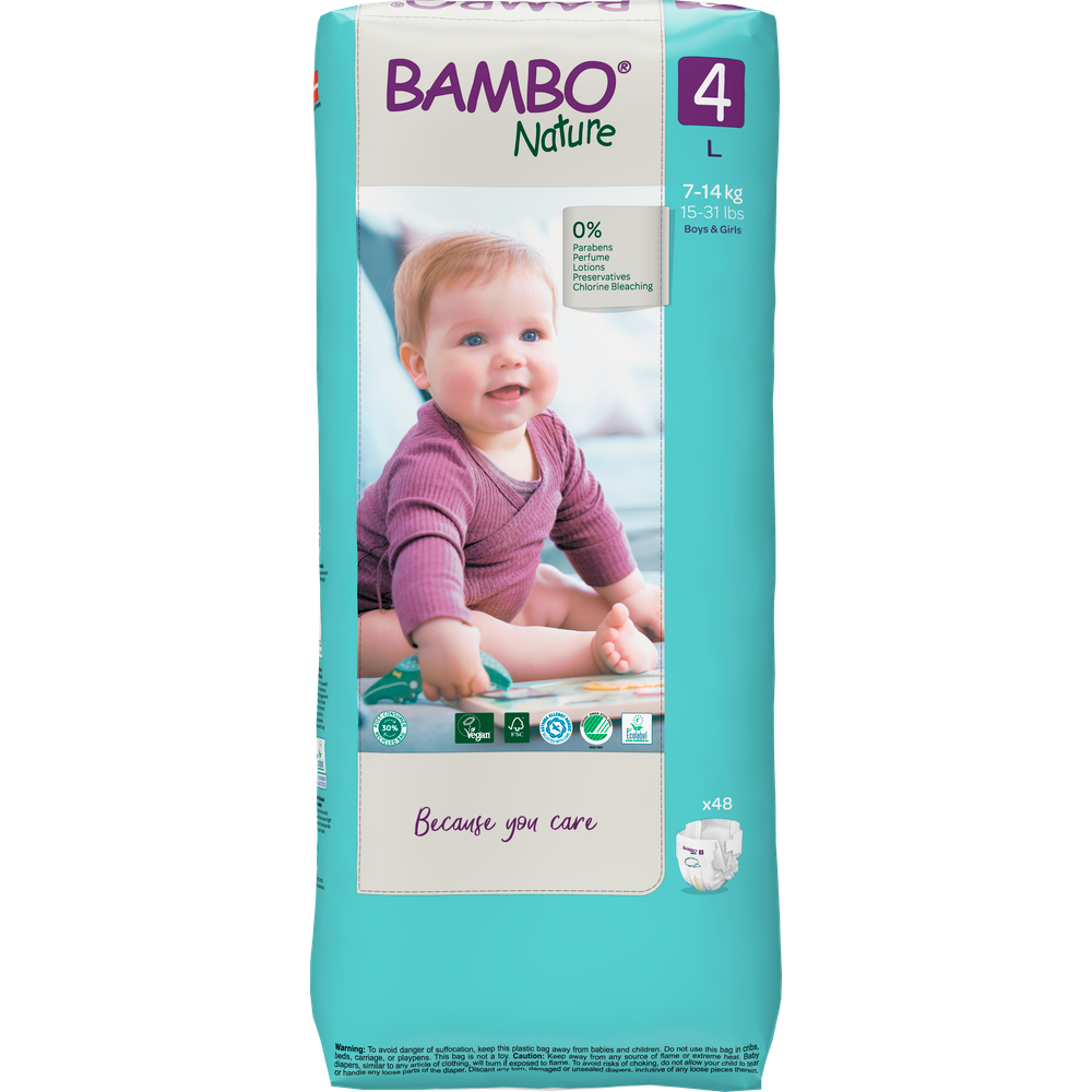 Bambo Nature pelene veliko pakovanje slika 2
