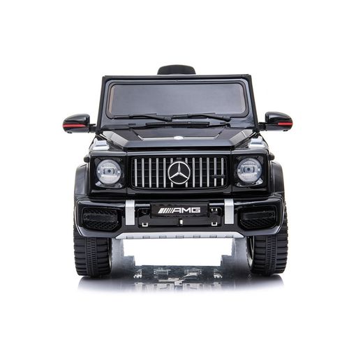 Licencirani auto na akumulator Mercedes G63 AMG - crni/lakirani slika 3