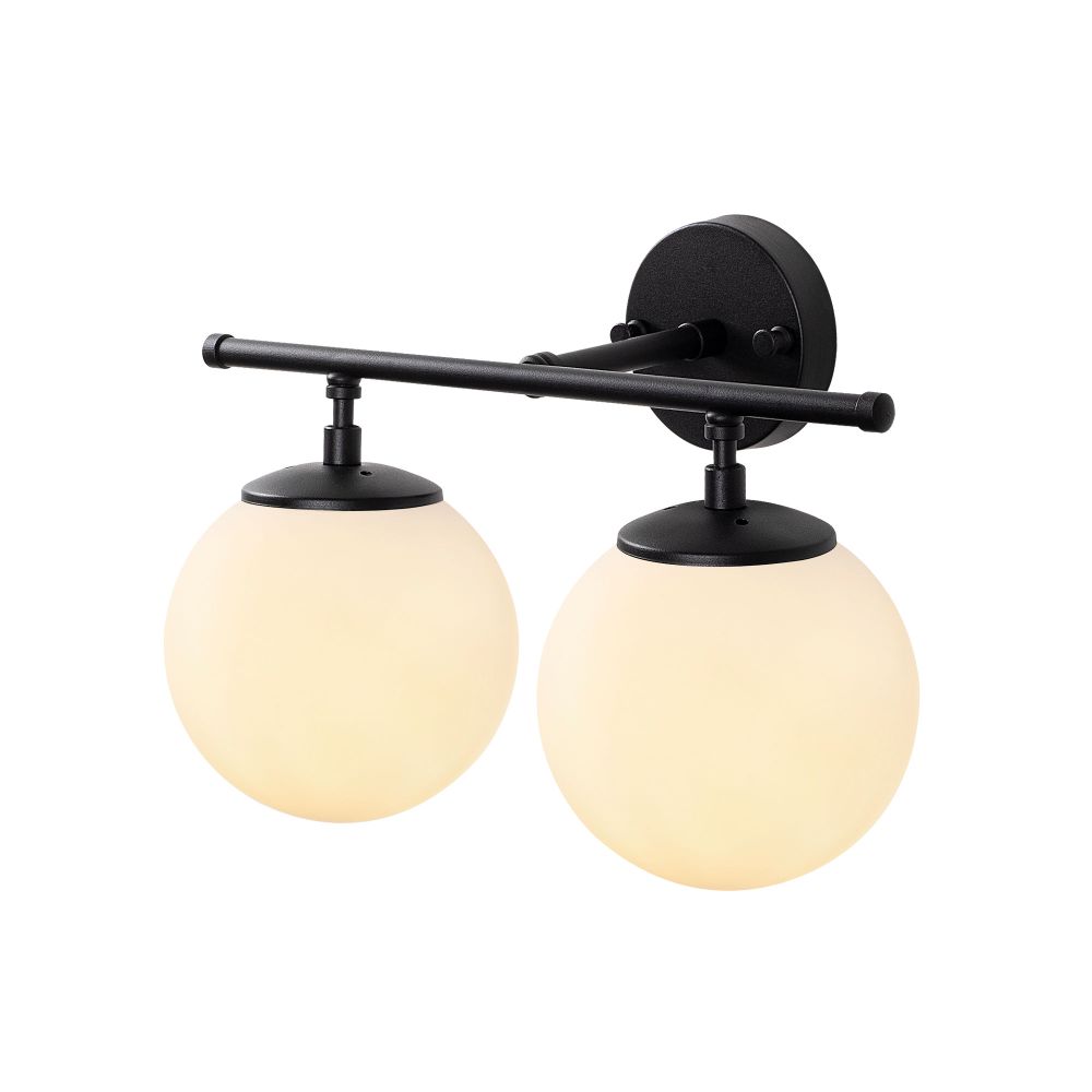 Zidna Lampa Roe - 10745, boje: Crna, Krem slika 5