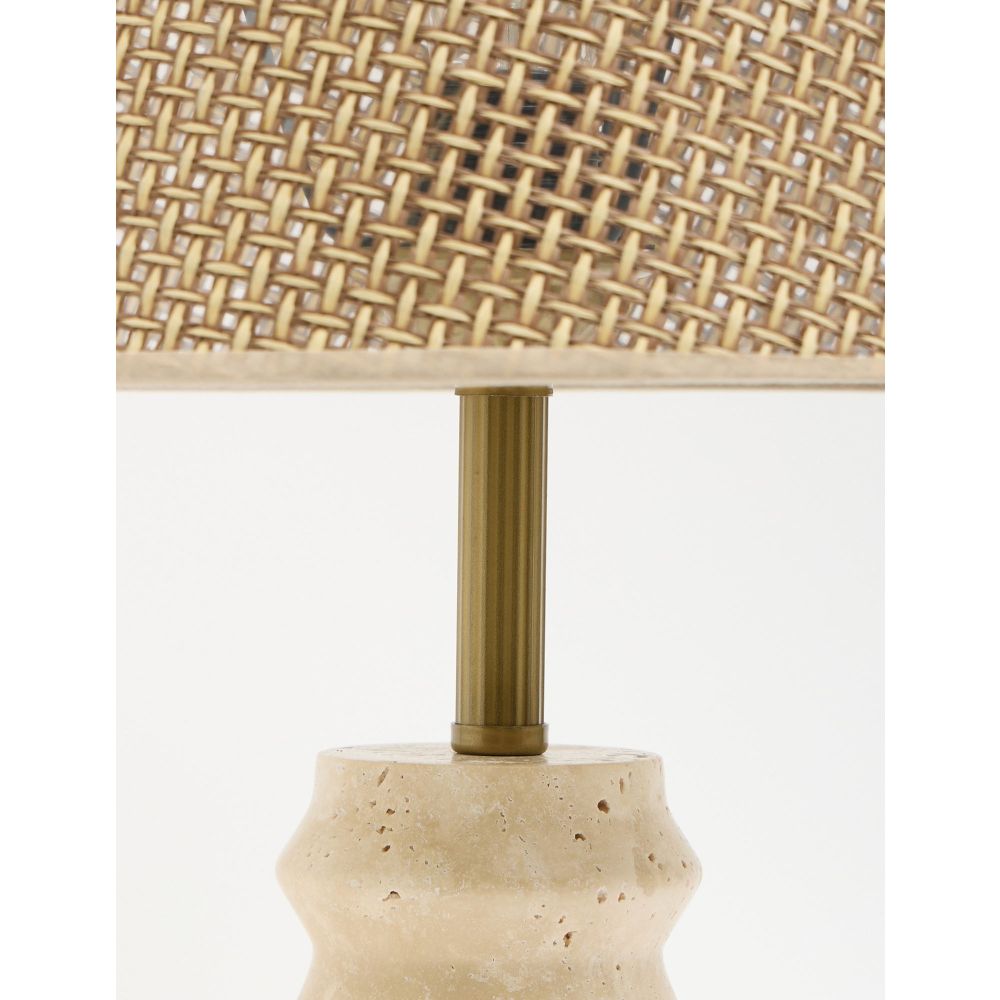 Lampa za sto Meya - smeđa boja slika 6