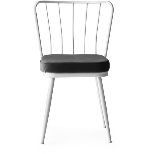 Woody Fashion Set stolica (2 komada), Bijela boja, Yıldız - 229 slika 2