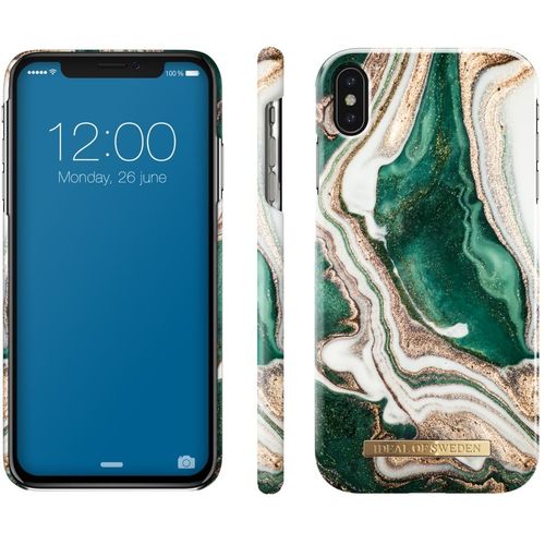 Maskica - iPhone Xs Max - Golden Jade Marble - Fashion Case slika 1