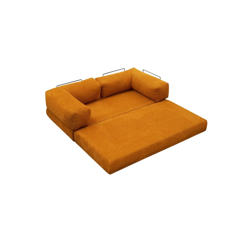 Comfort Mini - Narandžasti Ugaoni Sofa slika 9