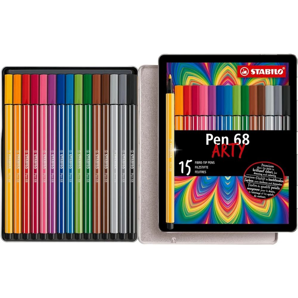 Stabilo Flomasteri Pen 68 Brush 15/1 slika 2