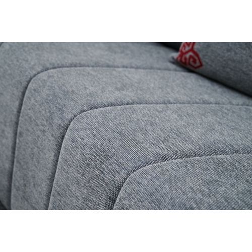 Beyza Mini Right - Grey Grey Corner Sofa slika 5