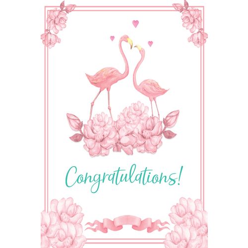 (VK 133) Congratulations - Flamingosi slika 1