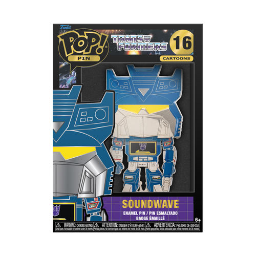 Funko Pop Pin: Transformers - Soundwave slika 1