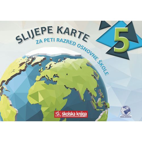 SLIJEPE KARTE 5 - slijepe karte za 5. razred osnovne škole slika 1