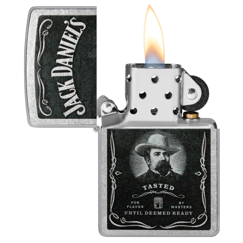 48748 Zippo upaljač 207 Jack Daniels Street Chrome slika 2