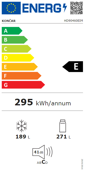 Energetski certifikat E