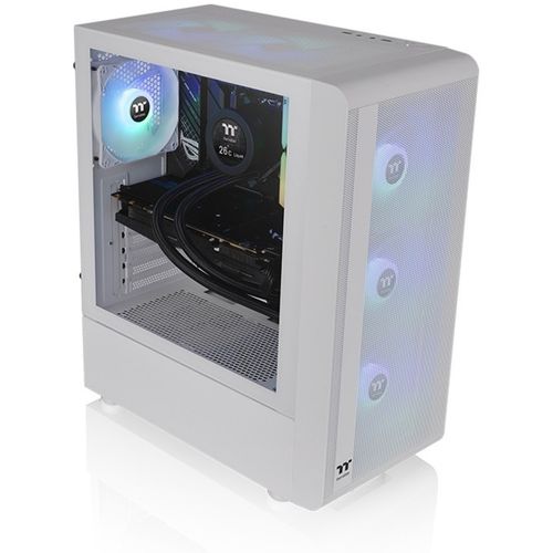 Thermaltake S200 TG ARGB Snow Mid tower slika 4