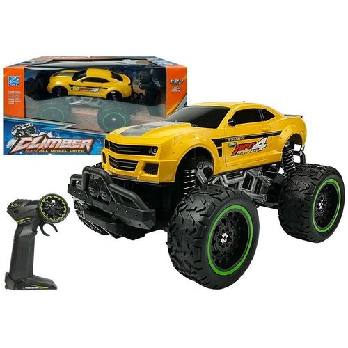 Auto na daljinsko upravljanje  Off-road R/C High Wheels - žuti slika 1