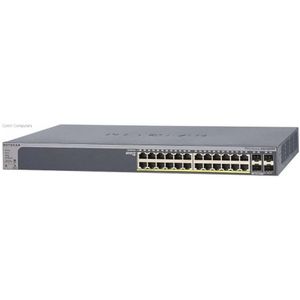 NETGEAR GS728TPP-100EUS ProSAFE 24-port Gigabit PoE+Smart Managed Switch+4 FO SFP