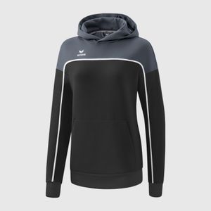 Ženska Hoodie Erima Change Crna/Siva/Bijela