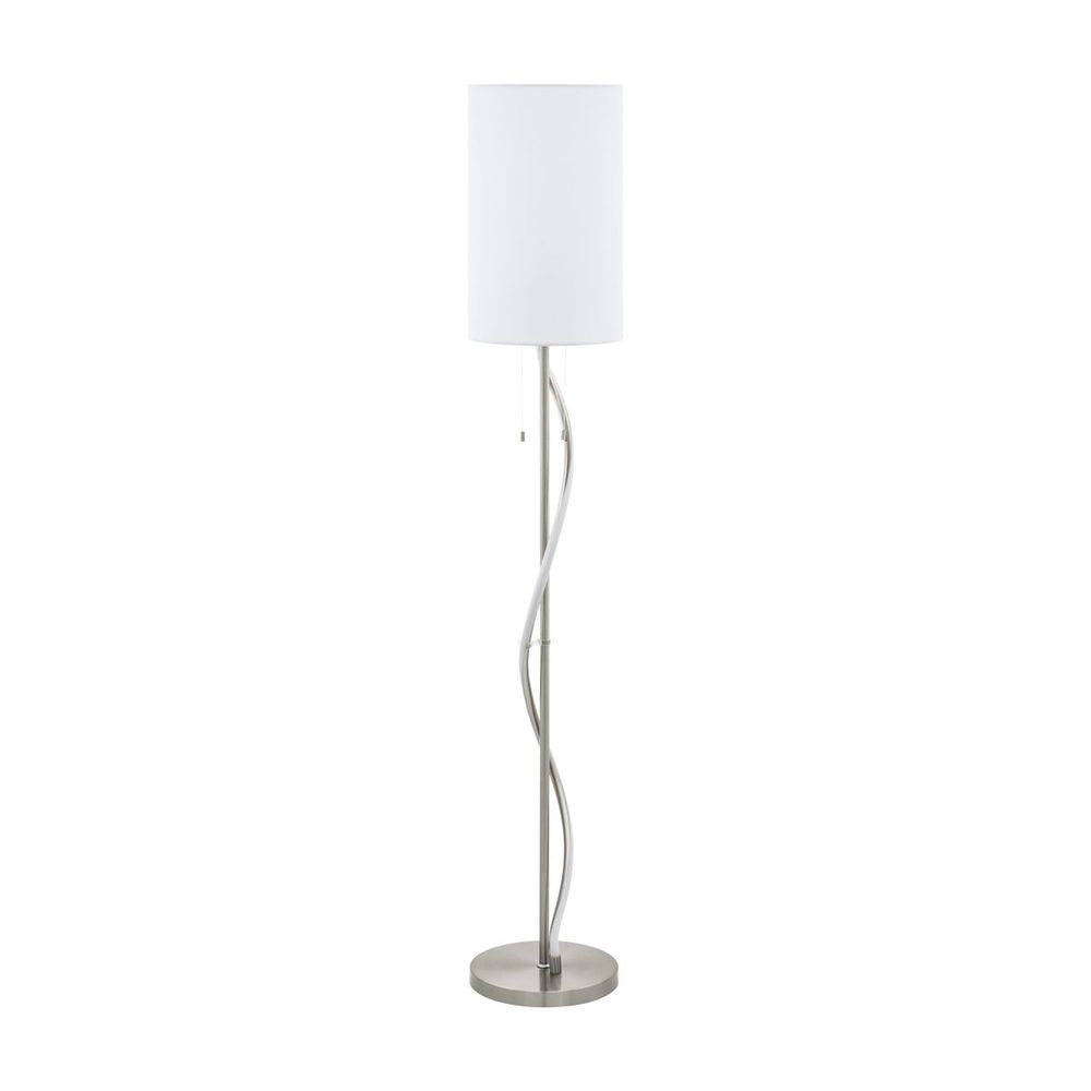 Eglo Espartal stojeća/2, e27, led 11,8w, 1550lm, nikl/mat-bijela  slika 6
